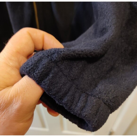 Vintage Men's Full Zip Made In USA Blue Flesse Embroidered San Franscio - Picture 8 of 11